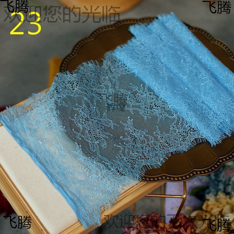 3 M 길이 20CM 폭 중공 속눈썹 레이스 패브릭 레이스 패브릭 DIY 의류 레이스 액세서리
