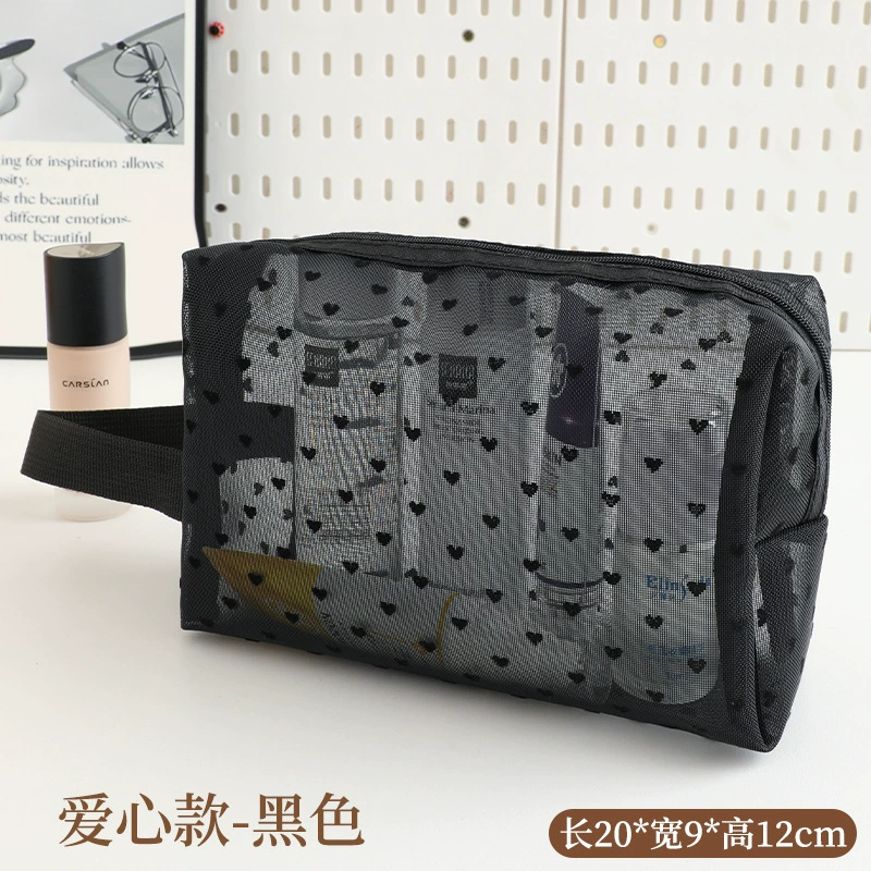 Брендовая портативная косметичка для путешествий, прозрачная помада, organizer bag, японский и корейский