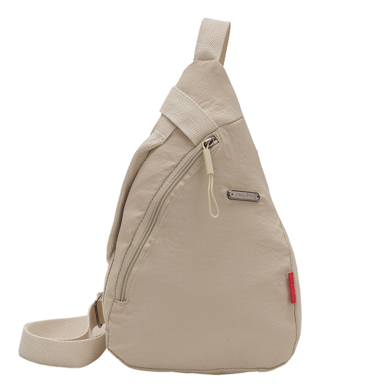 Bolso de pecho Bolso de mensajero para teléfono móvil para hombres y mujeres Bolso de ciclismo de viaje simple y de moda Bolso de ocio al aire libre ligero estilo deportivo pequeño