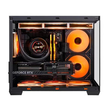 先马小映像海景房机箱台式机MATX360水冷风冷无立柱电脑主机箱
