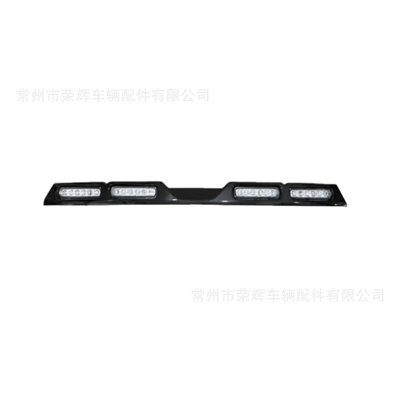 Manufacturer's Jishi 01 roof spoiler spotlight, four-eye high-brightness searchlight, non-destructive appearance off-road modification accessory