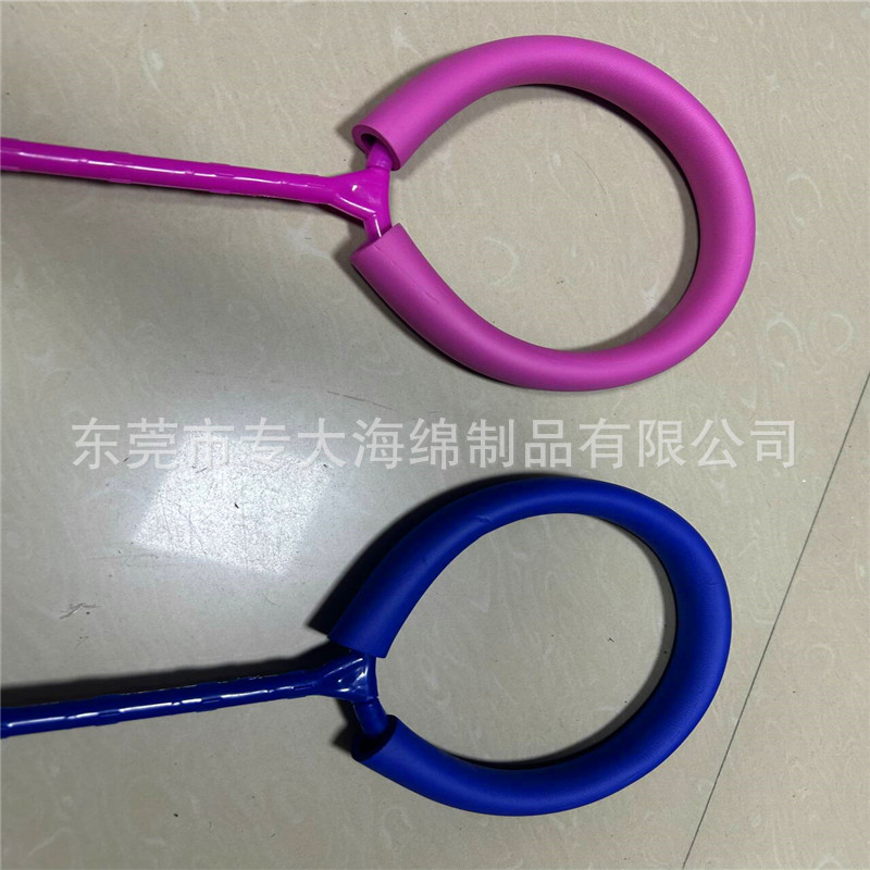 儿童成人甩甩球亲子健身闪光跳跳球单甩脚球蹦蹦球手柄橡塑把套