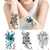 Flower Arm Tattoo Phoenix tattoo patch Flower Tattoo Beauty tattoo sticker waterproof Tattoo sticker customized