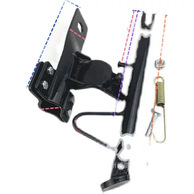 Heavy-Duty Kickstand, Side Support, Modified | Motorcycle frame