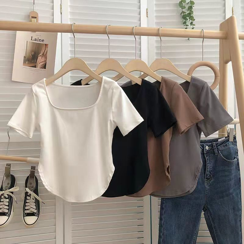 复制_弧度下摆U领短袖女夏季T恤2022新款纯.jpg