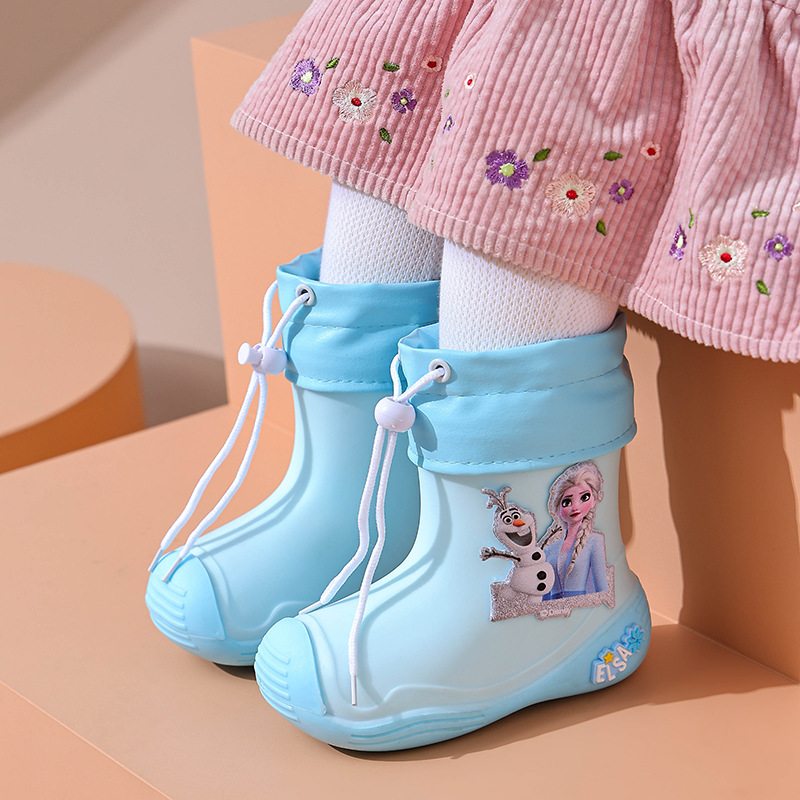 Summer Children's Rain Boots Non-slip Soft-soled Children's Sandals Odor-proof Children's Cartoon Children's Rain Boots