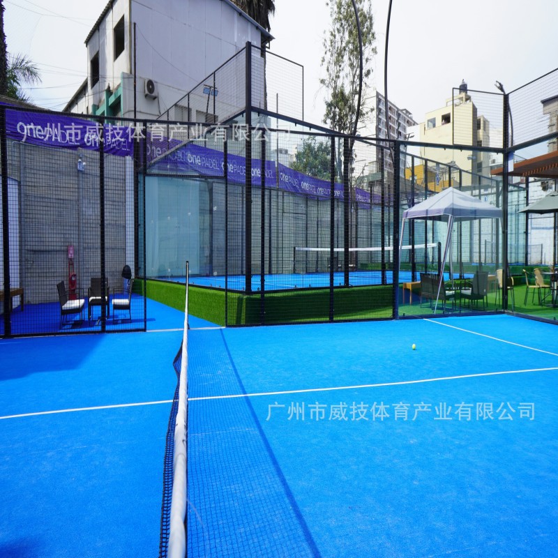 Padel Court Engineering Package Export Supports Construction of High-End Padel Court Venues