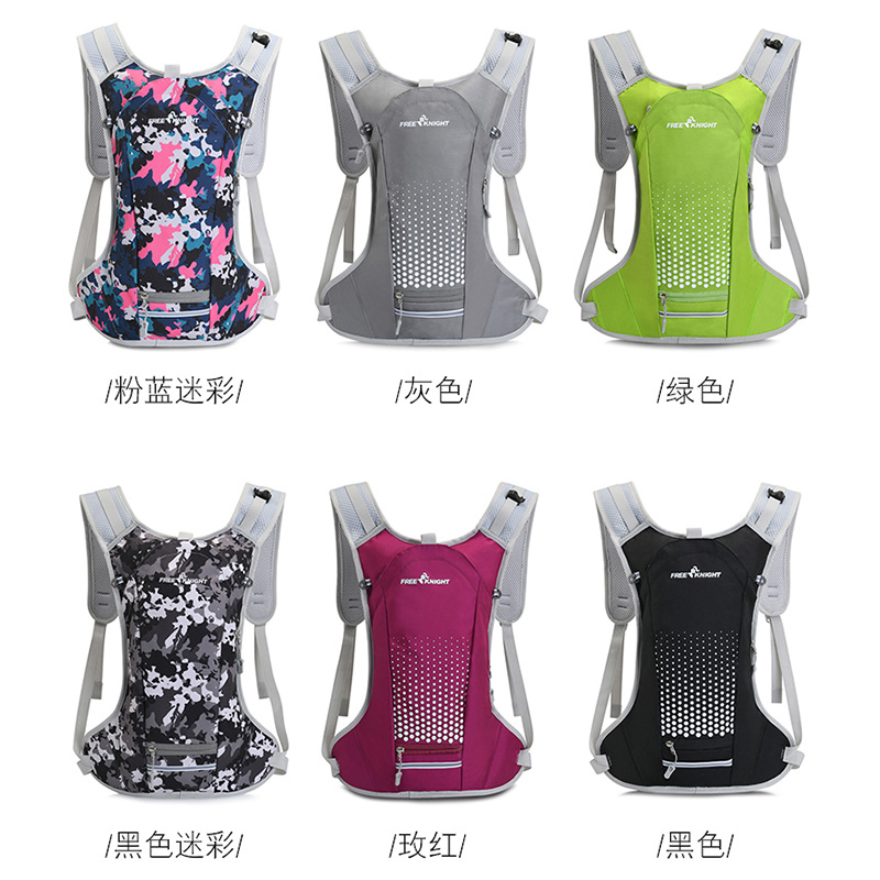 Mochila deportiva ligera para ciclismo y running, bolsa de agua para maratón, al por mayor