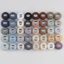 40ɫ���b8̖��ë�z�Ⱓ���L�q���ٽz��5���� 8#  Cotton Pearl