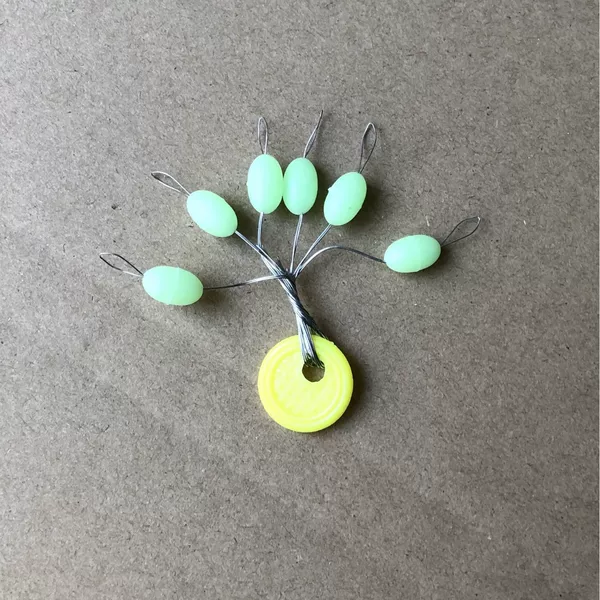 Big Pack Silicone Luminous Space Beans Bulk Space Beans Big Space Beans Fishing Accessories Table Fishing Sea Fishing Accessories