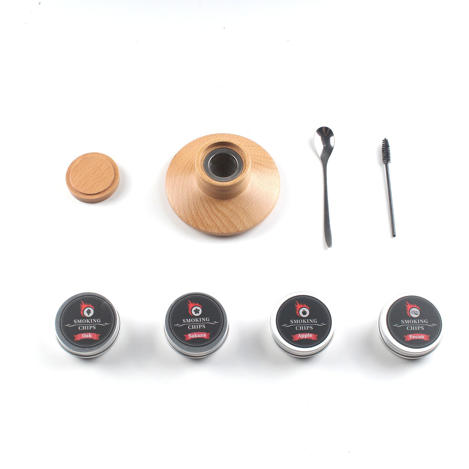 Spot Amazon Smoke Smoke Cubierta de madera Smoke Múltiples sabores Smoke Set de madera Smoke Cocktail