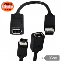 1394 линейный IEEE 6PIN Ротари 6PIN материнская Firewire Fire Digital Camera медицинское оборудование ротарное проводка
