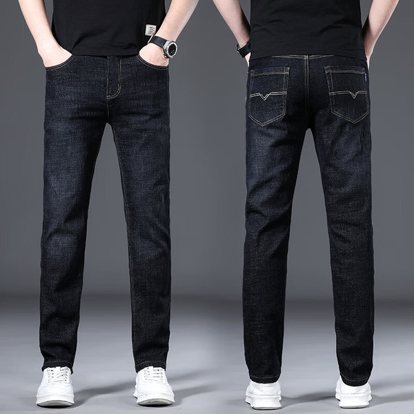 summer elastic jeans