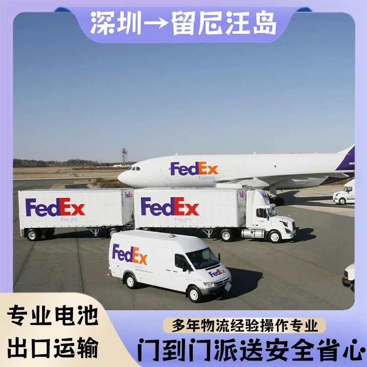 Литий-ионный аккумулятор Чистый аккумулятор Шэньчжэнь на остров Реюньон FedEx Экспресс с двойным налогом до двери DDU