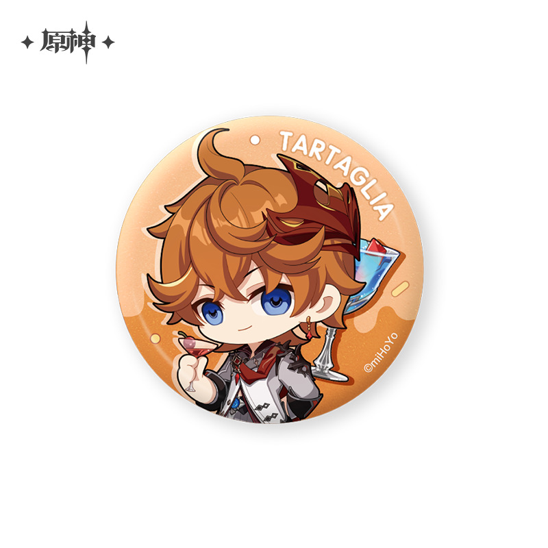 正規版ミハ遊原神バッジバーアクリルペンダント立牌パイルバッジウェンディ鐘離バッジ