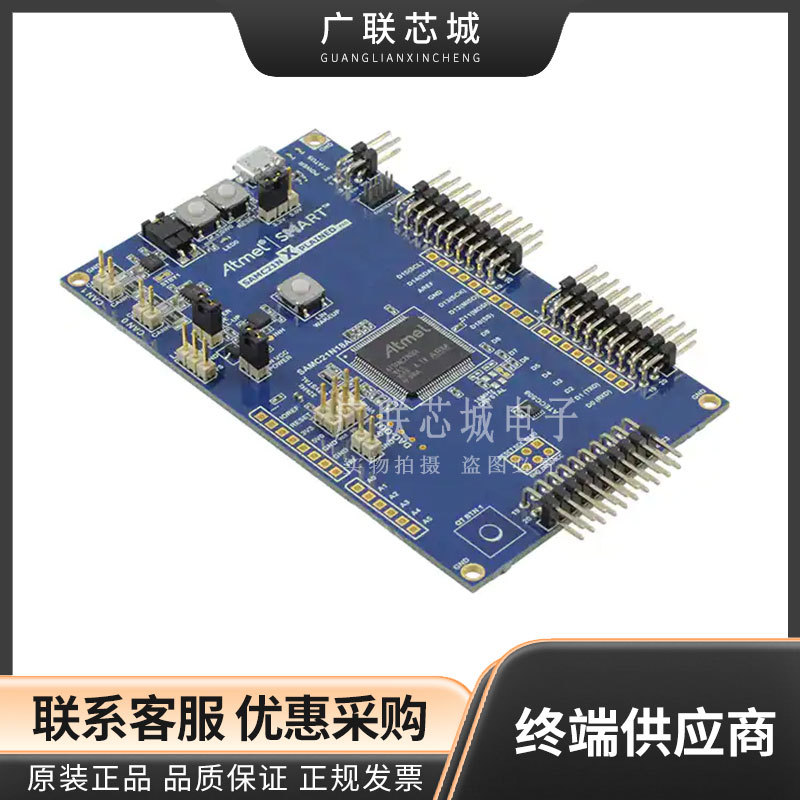 ATSAMC21N-XPRO  ATSAMC21N18A MCU 32-位 评估板  开发板 全新