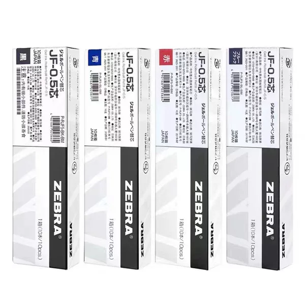Japanese Zebra Zebra Press gel pen refill JF-0.5 zebra refill quick-drying non-blooming jj15 refill