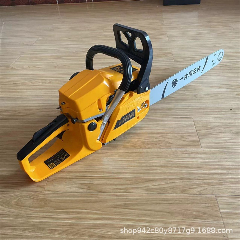 森林消防手提式汽油伐木锯多用途砍树机锯大功率链条油锯家用切割