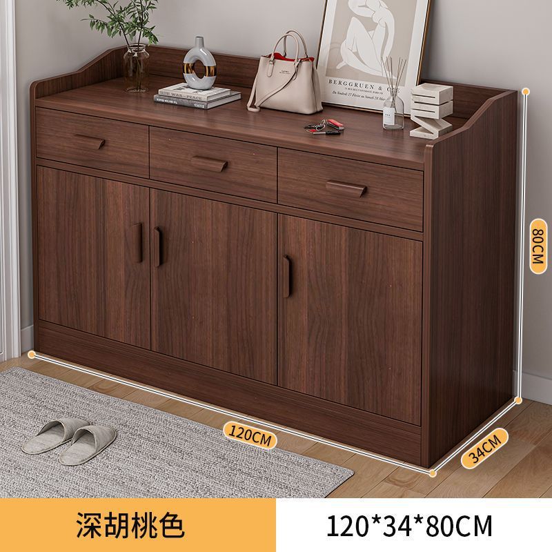 도어3개,서랍3개]다크월넛색상 120*34*80
