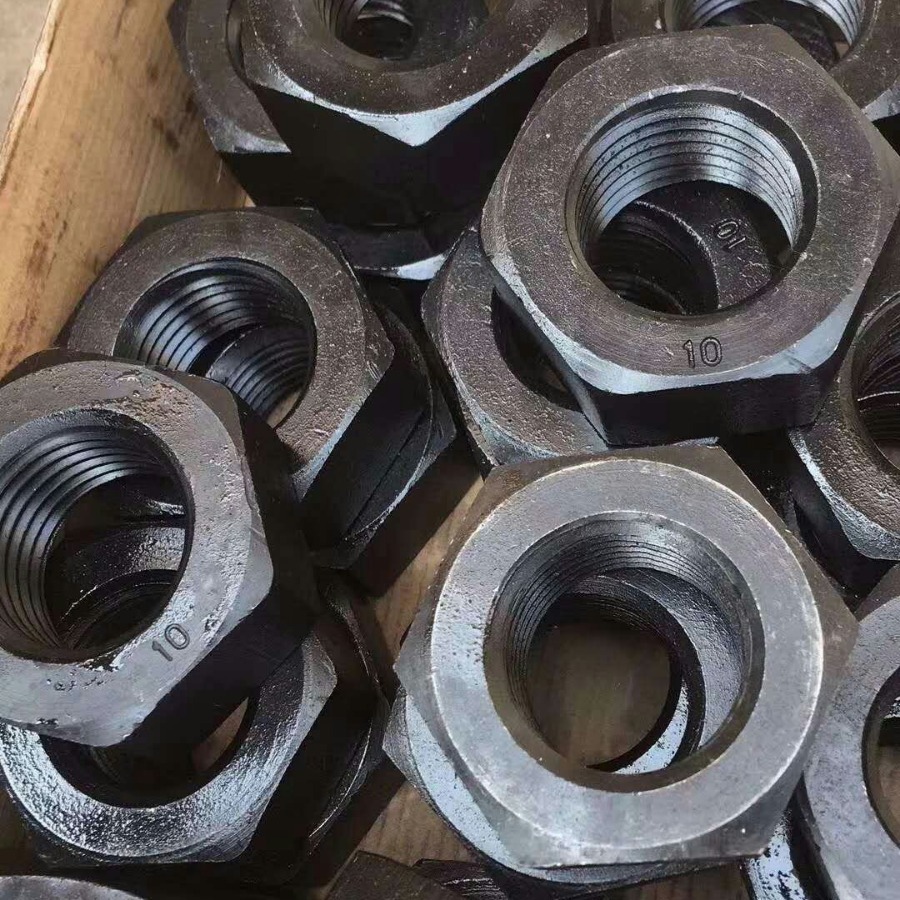 生产螺母 圆螺母 T型母 开槽母 热镀锌螺母  制作异型螺母