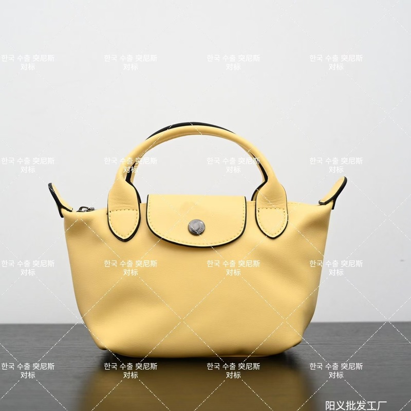 Longxiang Purchasing Agent Cross-Border Tunisian First-Layer Cowhide Mini Dumpling Bag Women's Handbag Crossbody Bag Single Shoulder Fashion