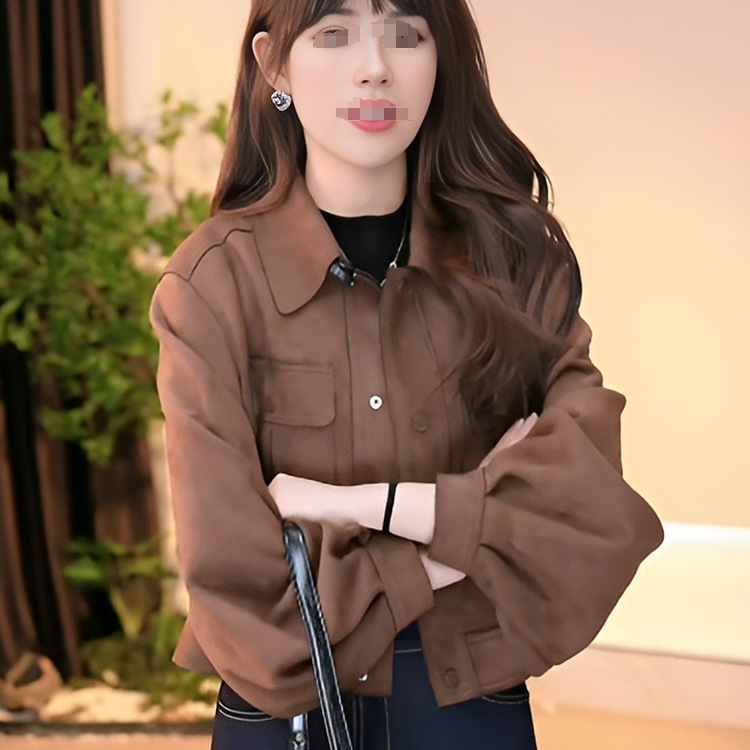 欣欣【XIAOAI】高定2025早秋新款时尚显设计感气质短外套女BN2504|undefined
