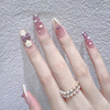 Nail stickers, removable fake nails for nails, 24 pieces, ready-made product, internet celebrity