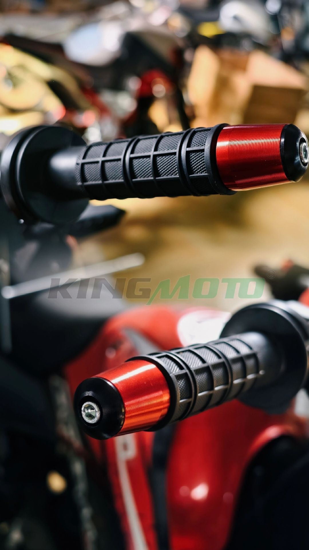 Cross-border motorcycle and electric vehicle modified handlebar end caps, anti-fall hand guards, handlebar iron plugs, aluminum alloy grip end caps