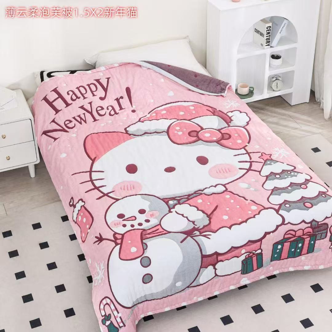 새해 고양이 150*200