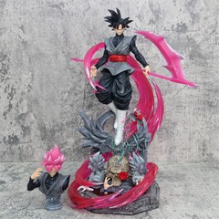 ドラゴンボール GK クラウドリフト ピンク悟空 スーパー 3 ダーク ピンク悟空 有名モデル フィギュア 装飾品 彫像 ギフト