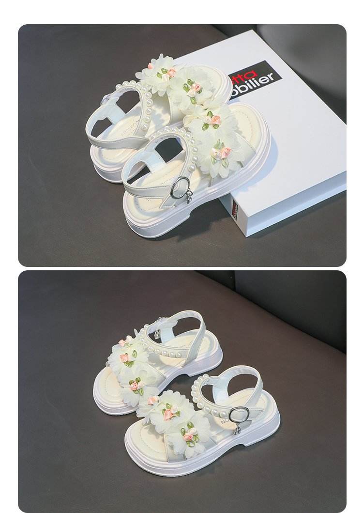 Mädchen Prinzessin Sandalen Mit Weicher Sohle Für Den Sommer_voghion.com