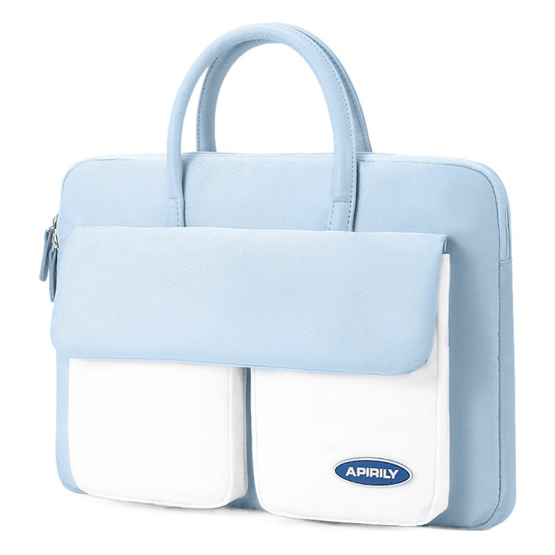 Laptop Bag Single Shoulder Crossbody ins for Huawei Apple Lenovo 14 Inch 15.6 Inch Laptop Power Pack