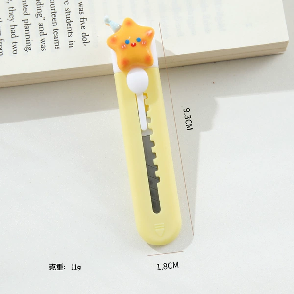 White and yellow color matching handle-little star