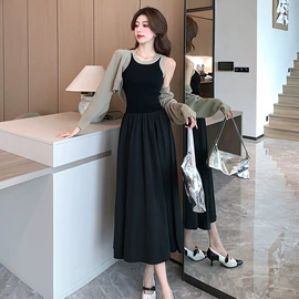 连衣裙;时尚休闲套装;女式衬衫