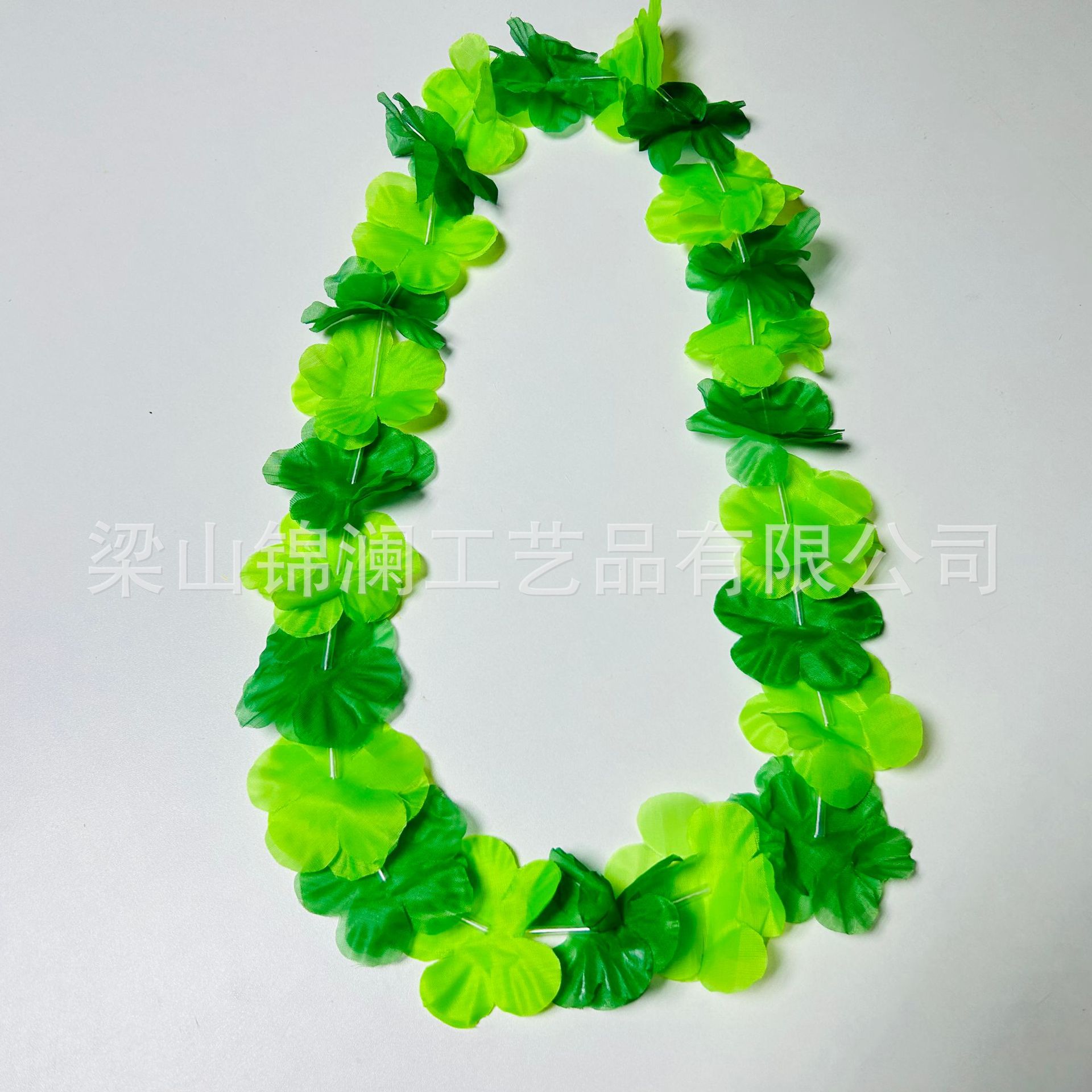 Guirnaldas hawaianas collares de Halloween decoración de desfile de Navidad sin olor comprimible