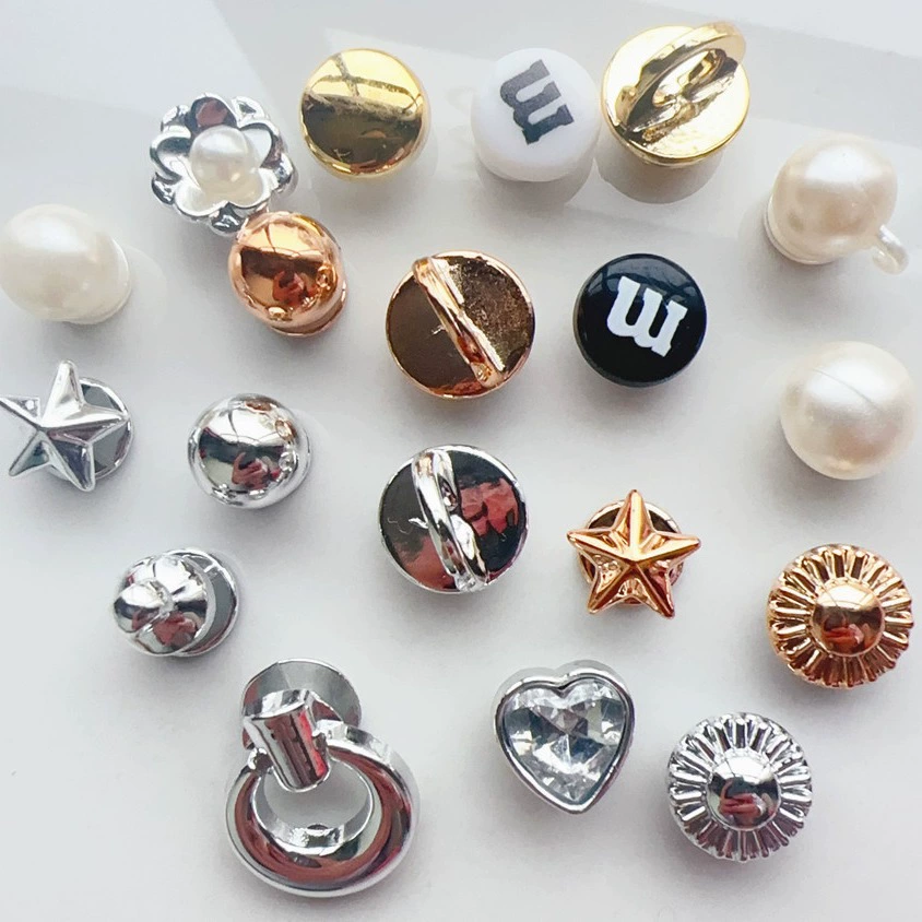 Жемчужная пряжка одна пряжка обувь одна пряжка