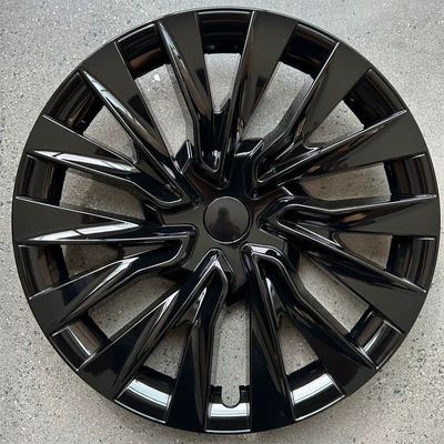 Applicable to tesla tesla New Hub cover - new-version-3-18-inch-new-star-bright-black-set