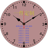 Пользовательские -приготовленные деревянные доски, висящие часы, ремесленные ремесленные, бортовые горячие часы гибкие производственные часы