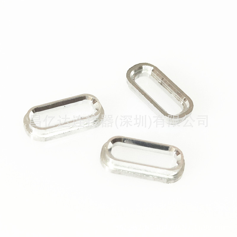 TYPE-C fish mouth metal kit TWS wireless Bluetooth headset charging interface shell aluminum alloy