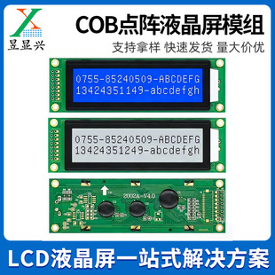 COB�c��ַ�Һ����ģ�M2002A�{/��4V֧�ִ��ځK��LCDҺ��ģ�M