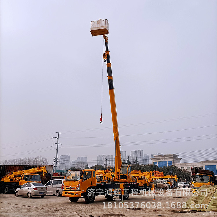 四驱越野式随车吊机 工程施工吊装一体运输车 四不像自卸随车吊