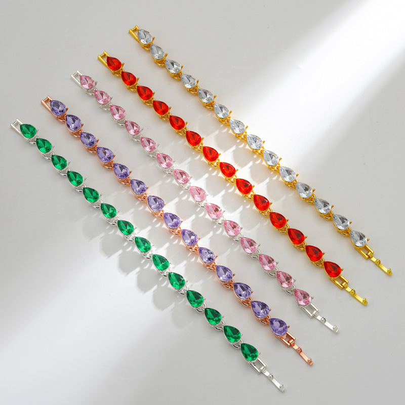 New Realm European and American Bracelet Wholesale Amazon Hot Sale Tennis Bracelet Casual Fashion Bracelet Factory Wholesale