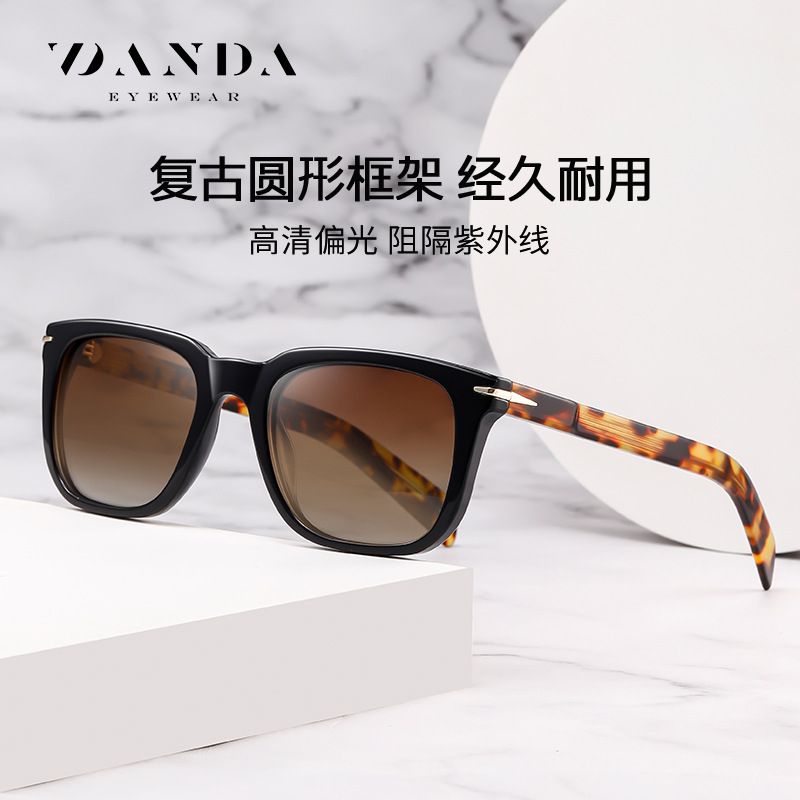 Nueva placa polarizada S31127 moda calle tiro al aire libre protector solar gafas de sol comercio exterior venta caliente montura cuadrada gafas de sol