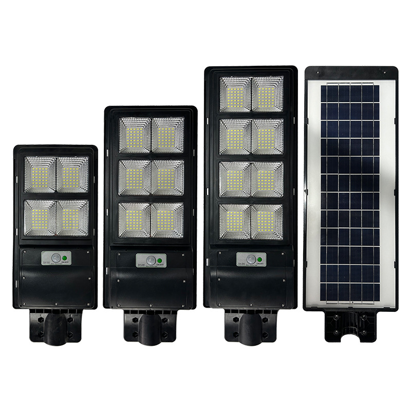 Lámpara de calle solar integrada diamante Super brillante de alta potencia patio camino paisaje control de luz Cuerpo Humano lámpara de calle de inducción