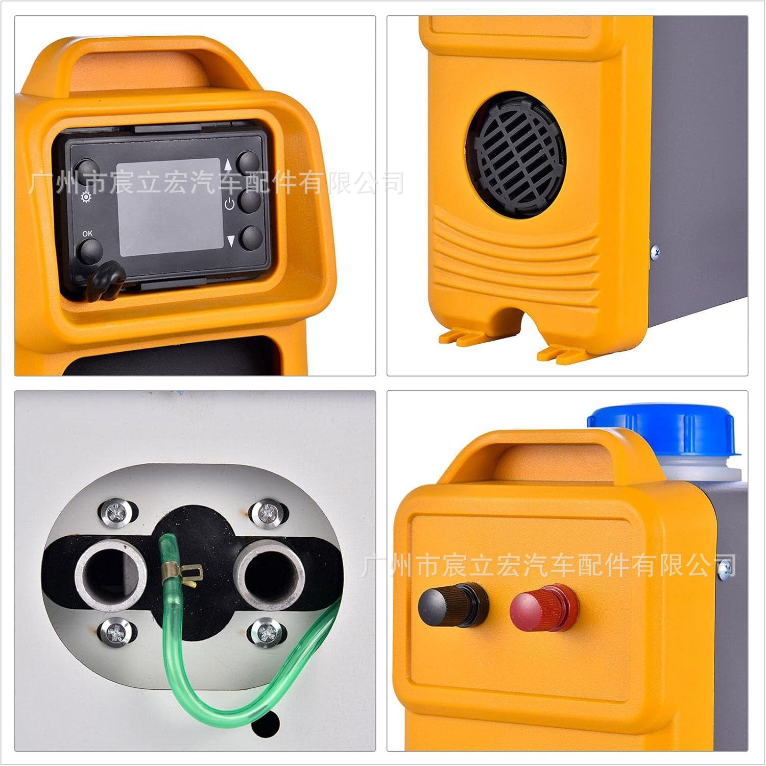 Calentador de estacionamiento de venta caliente transfronterizo máquina todo en uno 12V24V camión camión camión vehículo de ingeniería calentador diesel portátil image 3