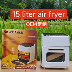15lインテリジェント空気フライヤークロスボーダー代発エアフライヤー三層大容量電気オーブン無煙バーベキュー機