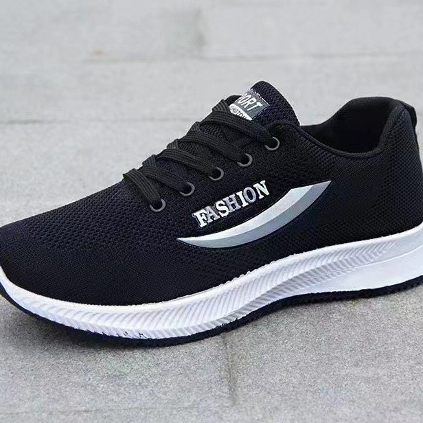 Zapatos para caminar de ocio de los hombres viejos zapatos de tela de Beijing zapatos de malla antideslizante ZAPATOS DE TRABAJO espesado un pedal padre