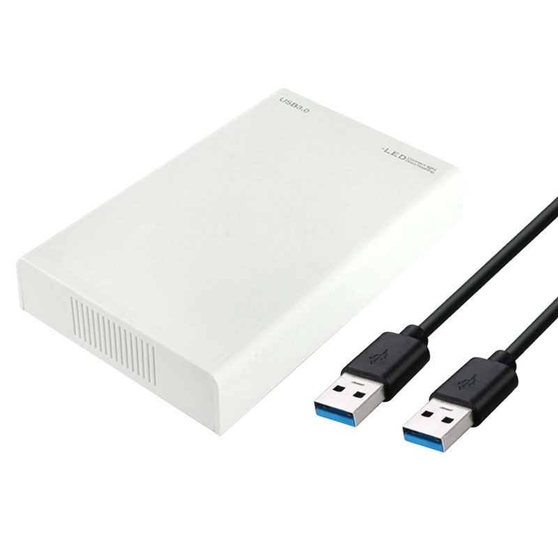 3.5寸SATA轉USB3.0台式機高速傳輸免螺絲移動硬盤盒