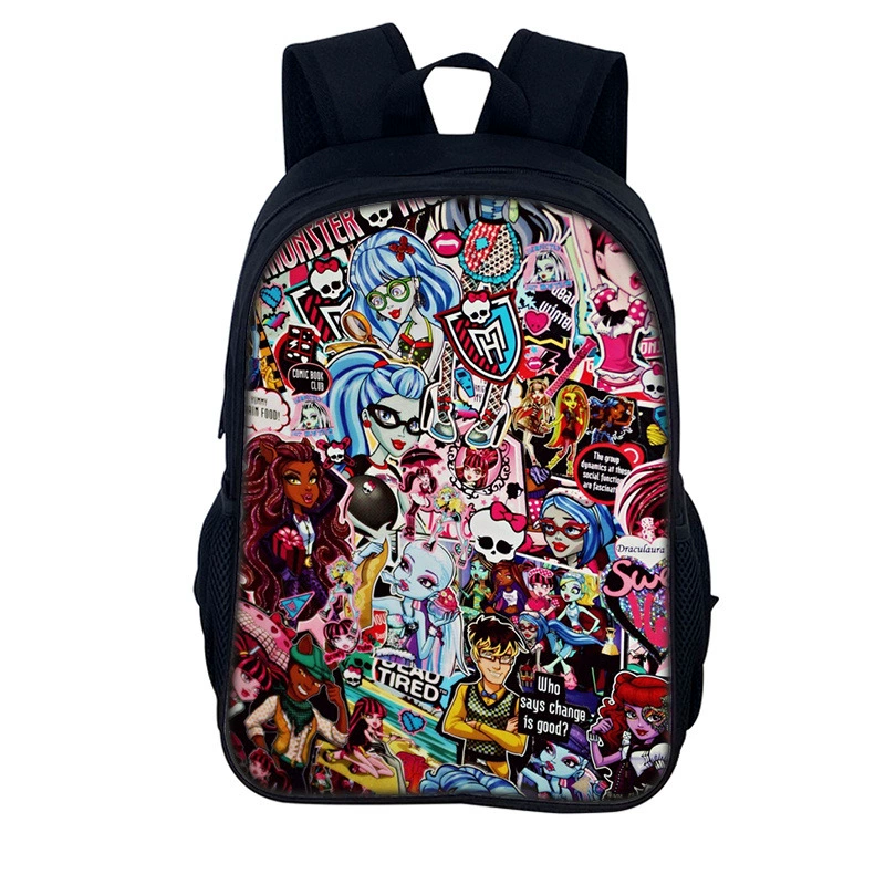 Школьный рюкзак (Monster High) Elf High 15 дюймов, лёгкий 0,3 кг, несколько цветов