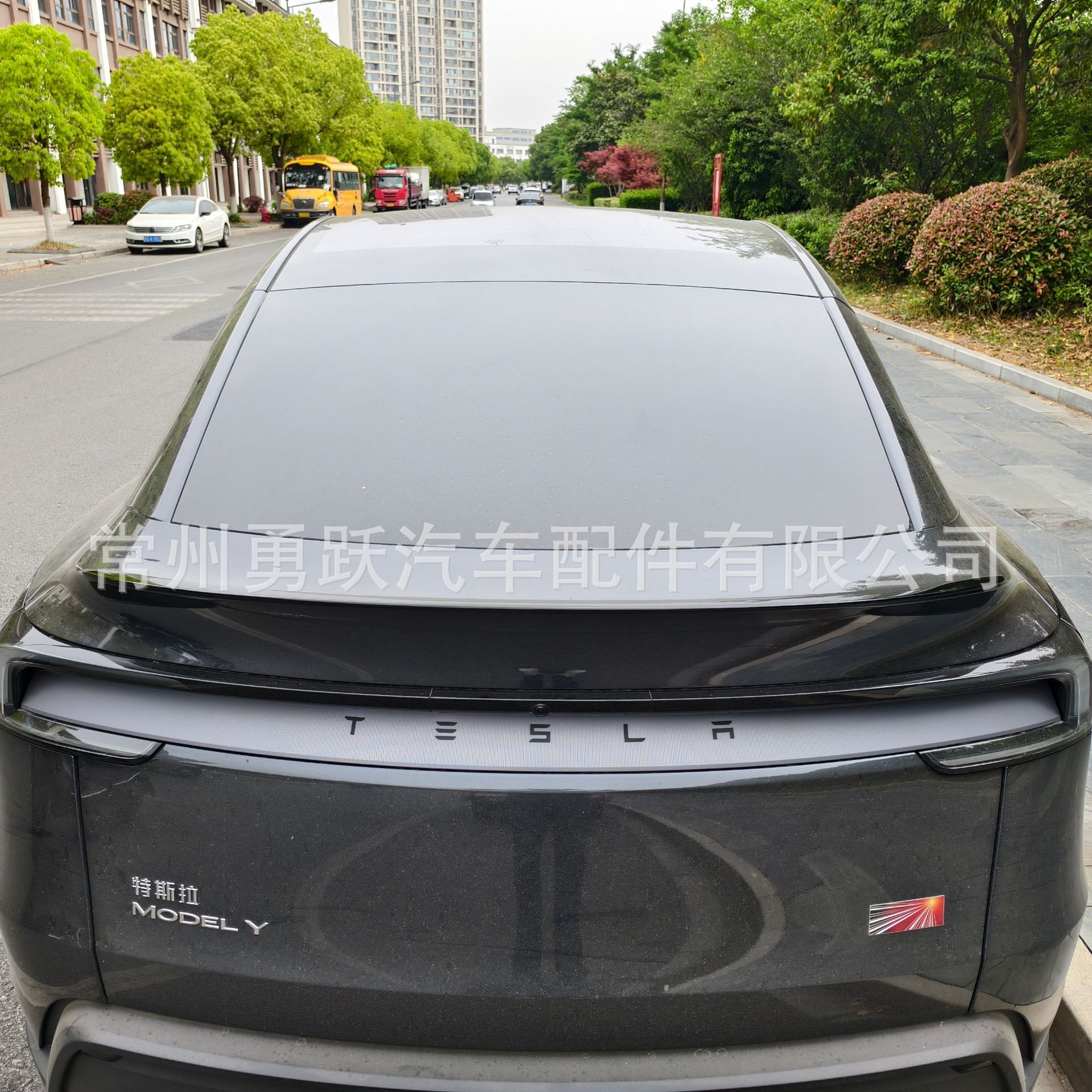 Suitable for Tesla 25Model Y New Blade Model M4 Rear Wing Model Y Blade Rear Wing Top Wing